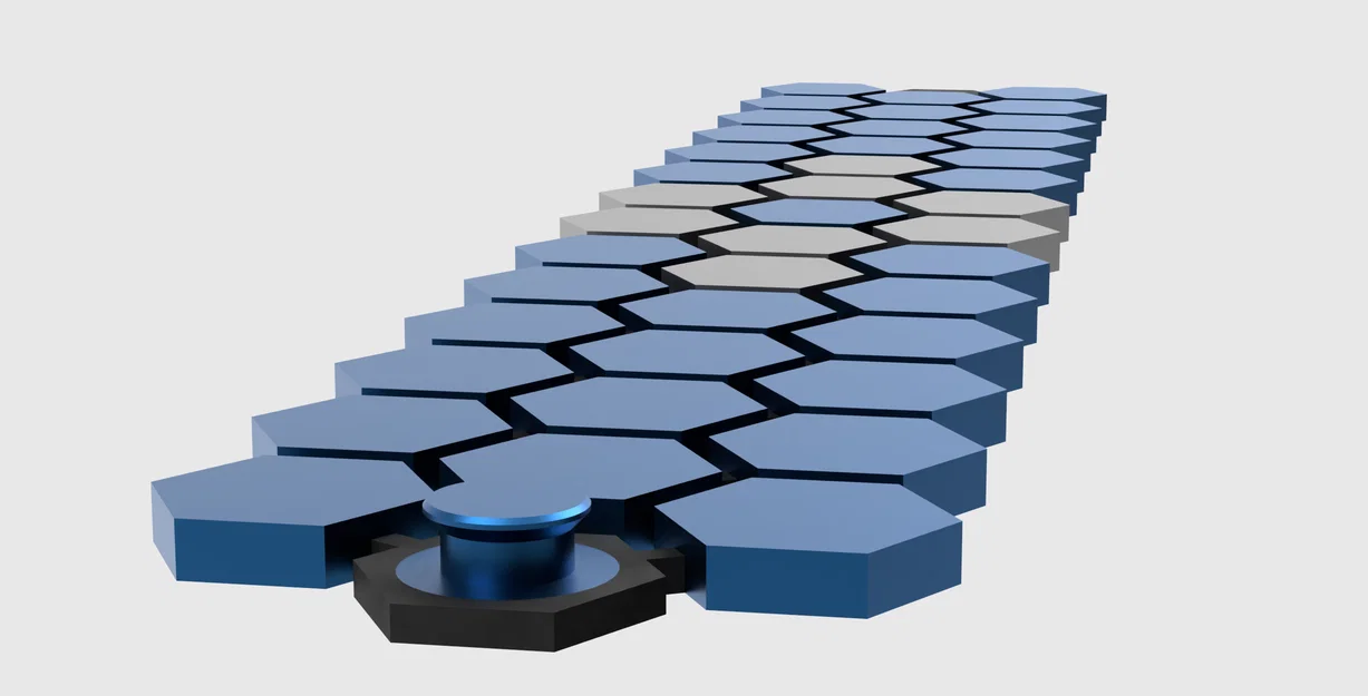 Vòng tay Hexagon dẻo – Remastered (TPU/PLA) - Image 3