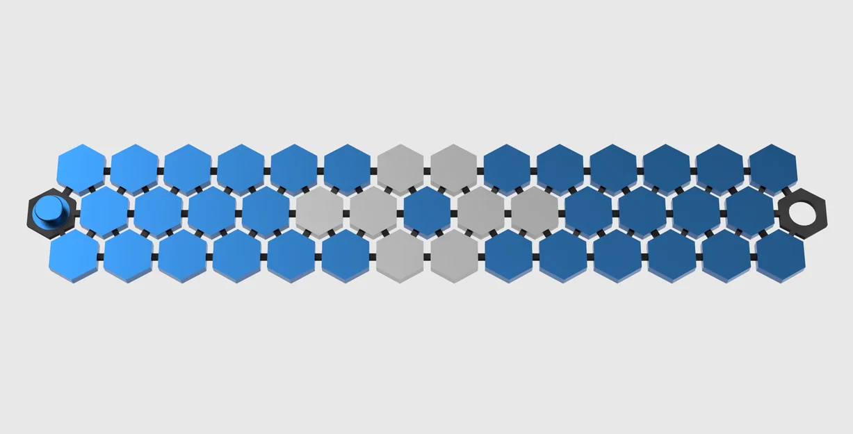 Vòng tay Hexagon dẻo – Remastered (TPU/PLA) - Image 4