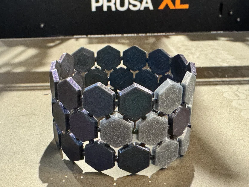 Vòng tay Hexagon dẻo – Remastered (TPU/PLA) - Image 10