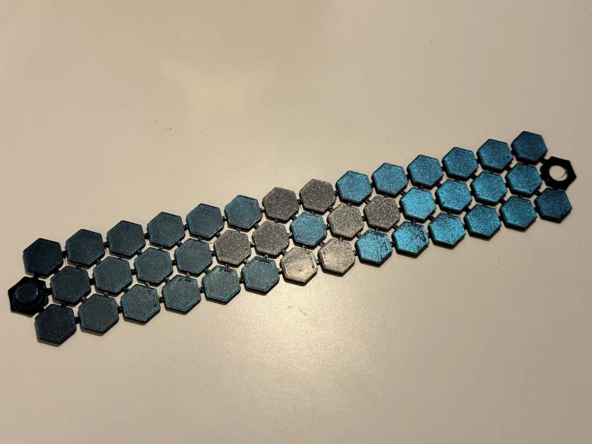 Vòng tay Hexagon dẻo – Remastered (TPU/PLA) - Image 13