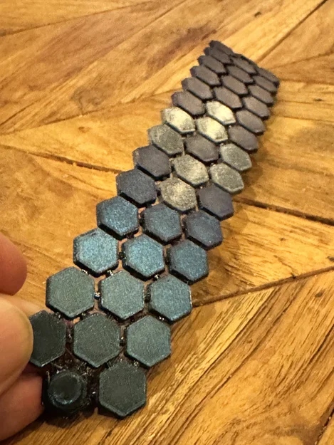 Vòng tay Hexagon dẻo – Remastered (TPU/PLA) - Image 14