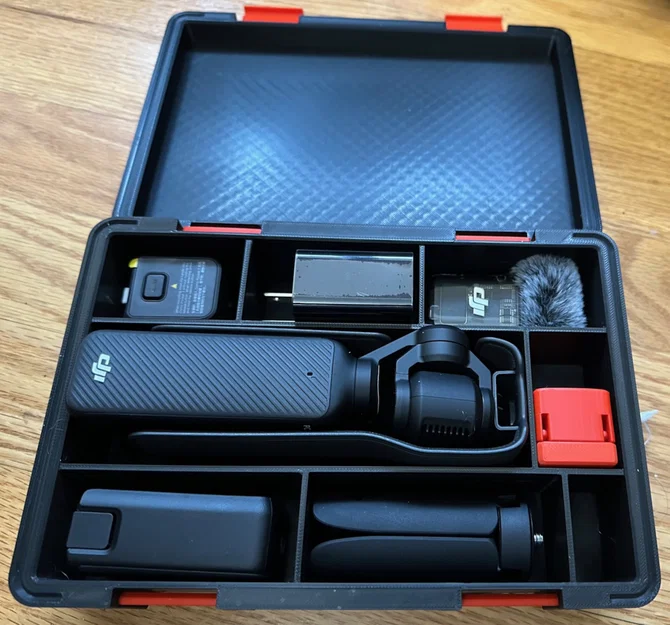 Hộp đựng DJI Osmo Pocket 3 in 3D - Gọn gàng và an toàn - Image 3