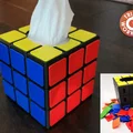 Vỏ hộp khăn giấy Rubik’s Cube cho máy in 1 màu - Thumbnail 1