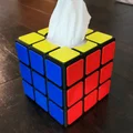 Vỏ hộp khăn giấy Rubik’s Cube cho máy in 1 màu - Thumbnail 6