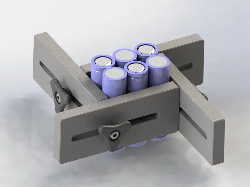 Đồ gá (fixture) cho battery pack để spot welding pin lithium - Image 1