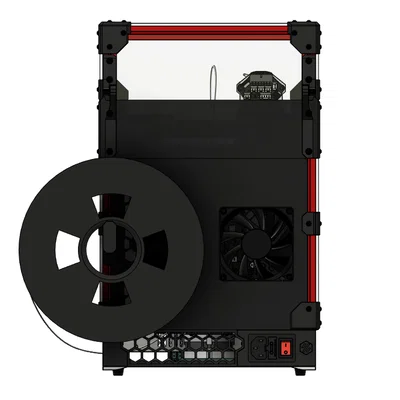 VORON 0.2 Lower Rear Panel gắn quạt MCU bên phải