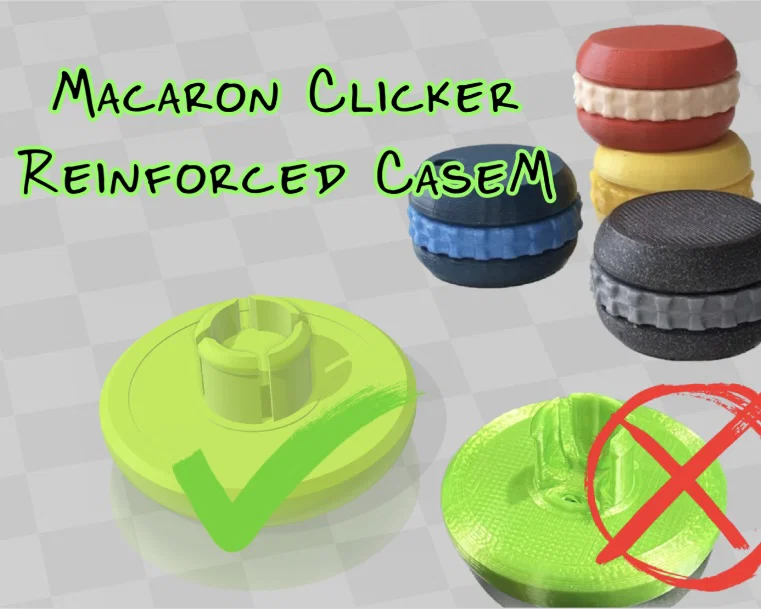 Đồ chơi Fidget Macaron Clicker gia cố (Reinforced CaseM) - Image 1