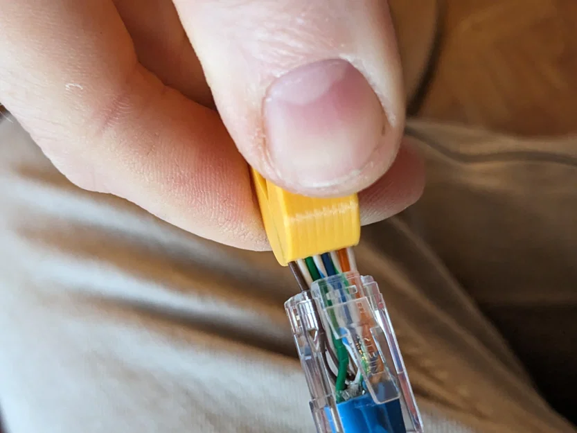 Tool nắn thẳng dây & hỗ trợ bấm đầu RJ45 cho cáp Ethernet - Image 5