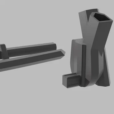 Bộ vũ khí Katana dành cho mô hình DUMMY 13 - Phụ kiện in 3D