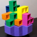 Tetris Tower 360 Balance Game - Trò chơi xếp tháp thăng bằng 360° - Thumbnail 2