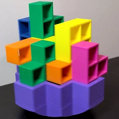 Tetris Tower 360 Balance Game - Trò chơi xếp tháp thăng bằng 360°