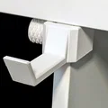 Giá treo tai nghe dọc dạng kẹp (Clamp) tương thích Kallax - Thumbnail 1