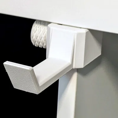Giá treo tai nghe dọc dạng kẹp (Clamp) tương thích Kallax