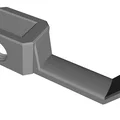 Giá treo tai nghe dọc dạng kẹp (Clamp) tương thích Kallax - Thumbnail 2