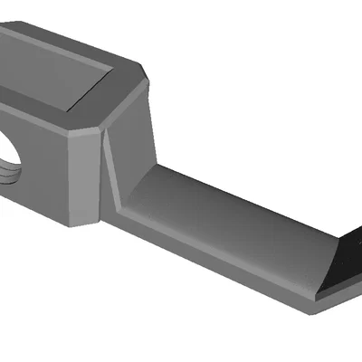 Giá treo tai nghe dọc dạng kẹp (Clamp) tương thích Kallax