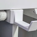 Giá treo tai nghe dọc dạng kẹp (Clamp) tương thích Kallax - Thumbnail 3