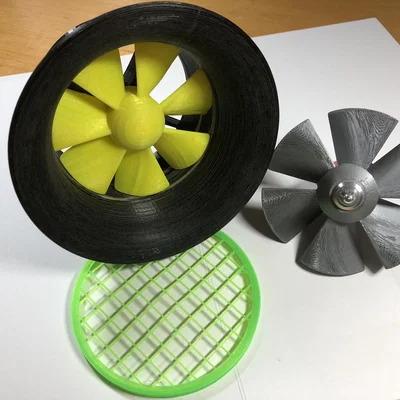 Quạt Ống Dẫn Điện (Electric Ducted Fan) cho VTOT