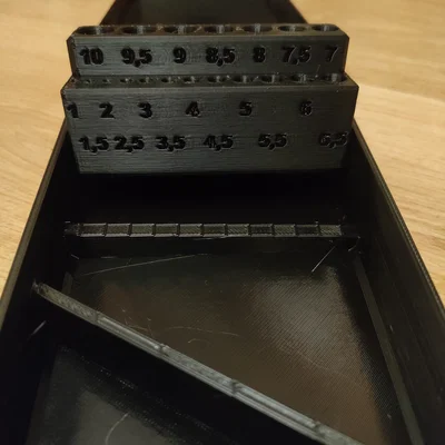 Hộp đựng mũi khoan (Drillbox) – hệ metric