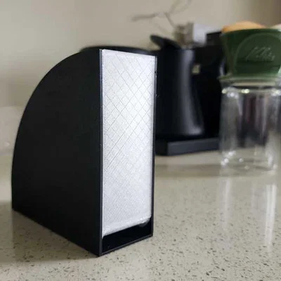 Hộp đựng & giữ giấy lọc Pour Over Coffee (Paper Filter Holder and Container)