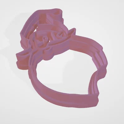 Khuôn cắt bánh quy hình ông già Noel 3D - Phụ kiện bếp xinh xắn
