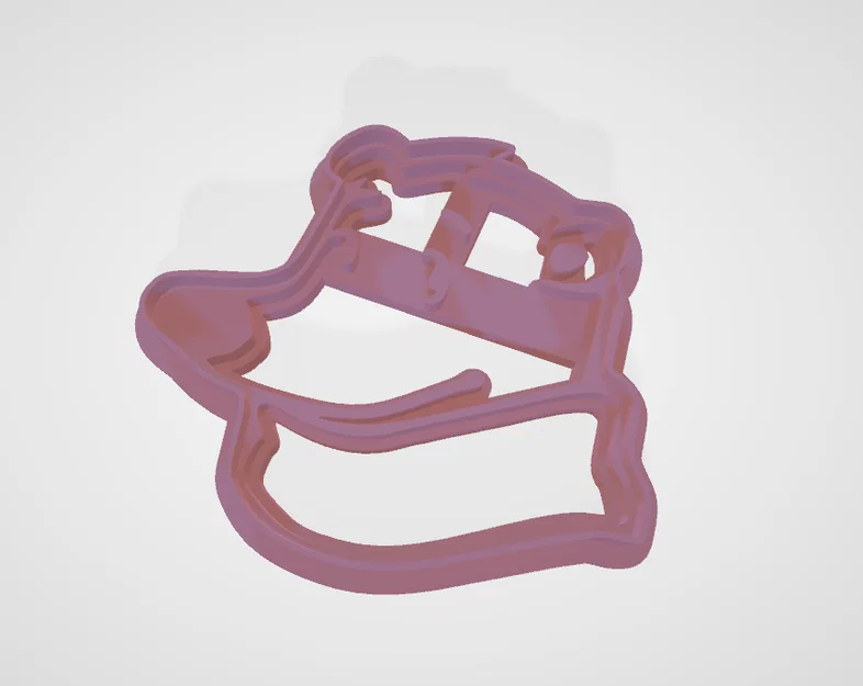 Khuôn cắt bánh quy hình nhân vật Balbo - Mẫu in 3D Giáng sinh độc đáo - Image 1