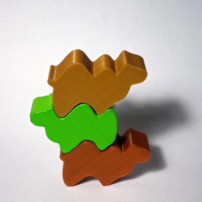 Lạc đà Crazy Camels cho bản đầu tiên của board game Camel Up