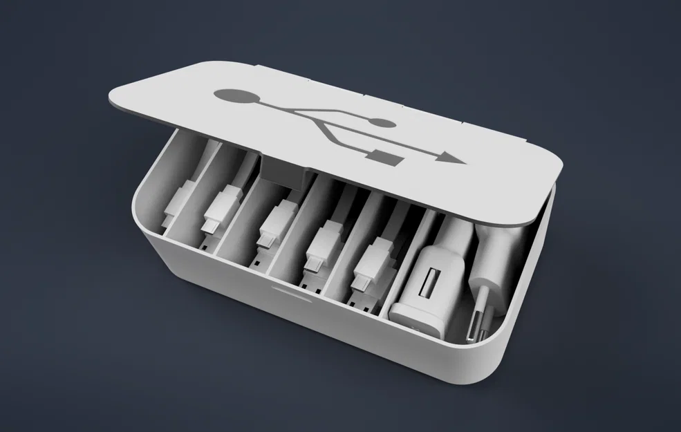 Hộp đựng dây cáp (Cable Storage Box) - Image 7