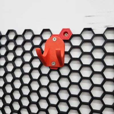 Giá treo búa tròn 40mm cho Honeycomb Storage Wall