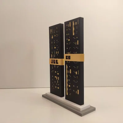 Monolith Cryptic Calendar – Lịch bí ẩn dạng monolith