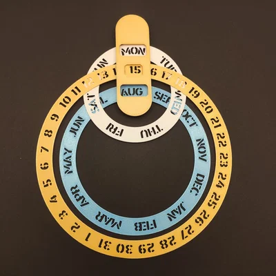 Ring Calendar – Lịch 3 vòng treo tường