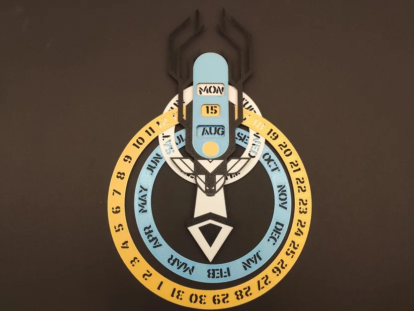 Ring Calendar – Lịch 3 vòng treo tường - Image 5