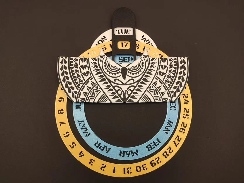 Ring Calendar – Lịch 3 vòng treo tường - Image 6