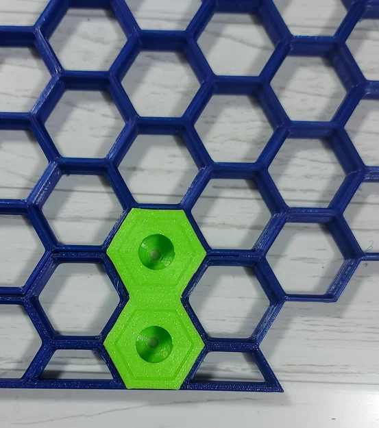 Khớp nối hai chốt cho bảng treo Honeycomb Wall (HSW) tiện lợi - Image 2