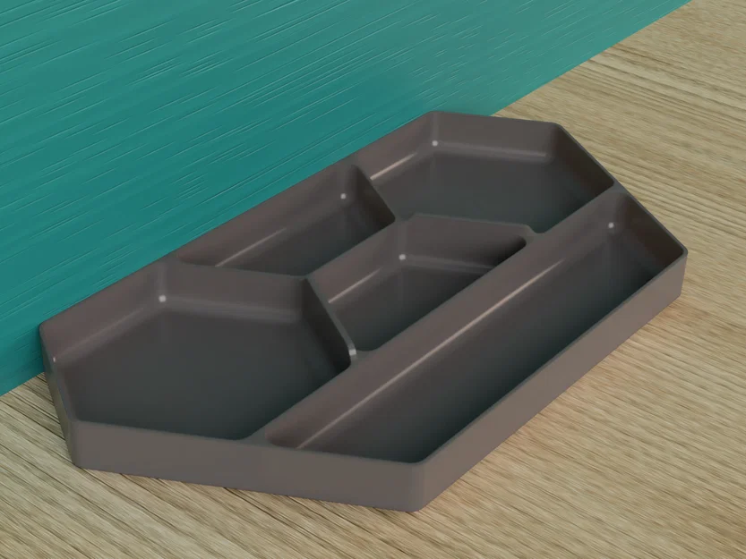 Khay Đựng Linh Kiện Lục Giác (Xếp Chồng) - Hex Parts Tray - Image 2