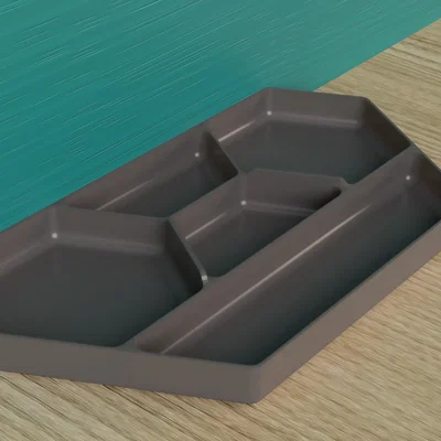 Khay Đựng Linh Kiện Lục Giác (Xếp Chồng) - Hex Parts Tray