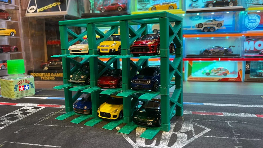 Bệ Nâng Xe cho Hot Wheels & Xe Tỷ Lệ 1/64 (Bản Mới & Cập Nhật) - Image 3