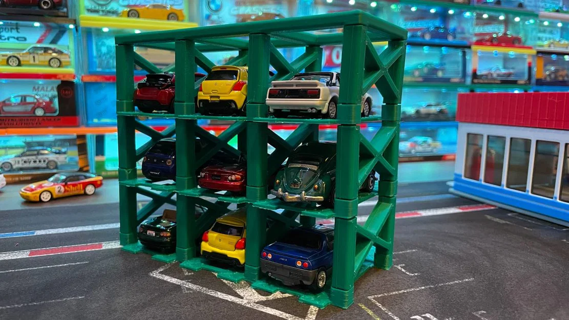Bệ Nâng Xe cho Hot Wheels & Xe Tỷ Lệ 1/64 (Bản Mới & Cập Nhật) - Image 5