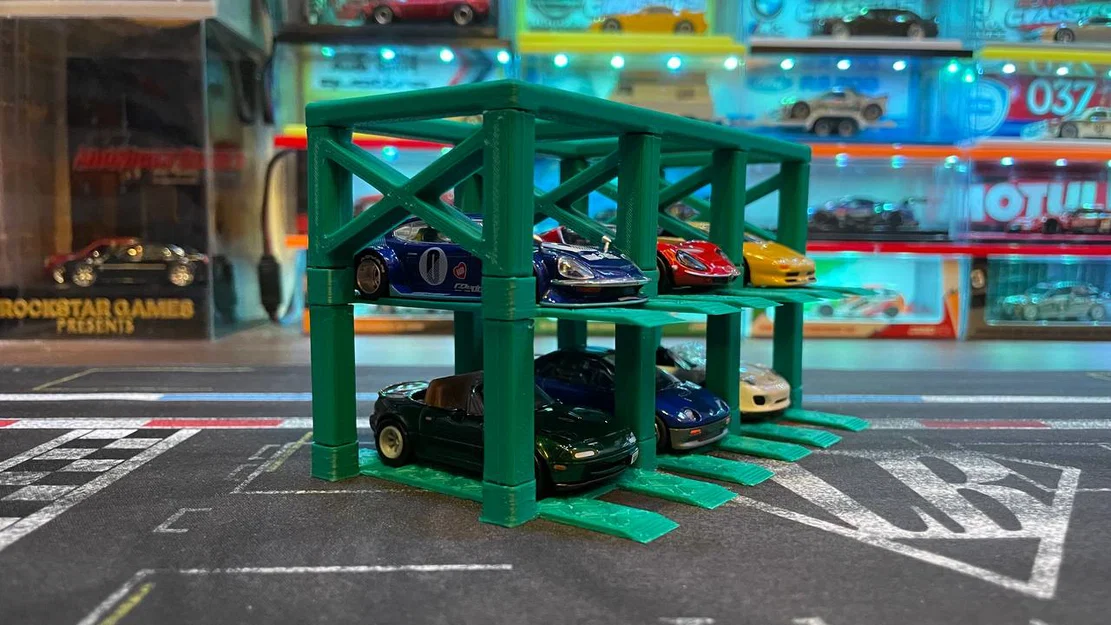 Bệ Nâng Xe cho Hot Wheels & Xe Tỷ Lệ 1/64 (Bản Mới & Cập Nhật) - Image 6