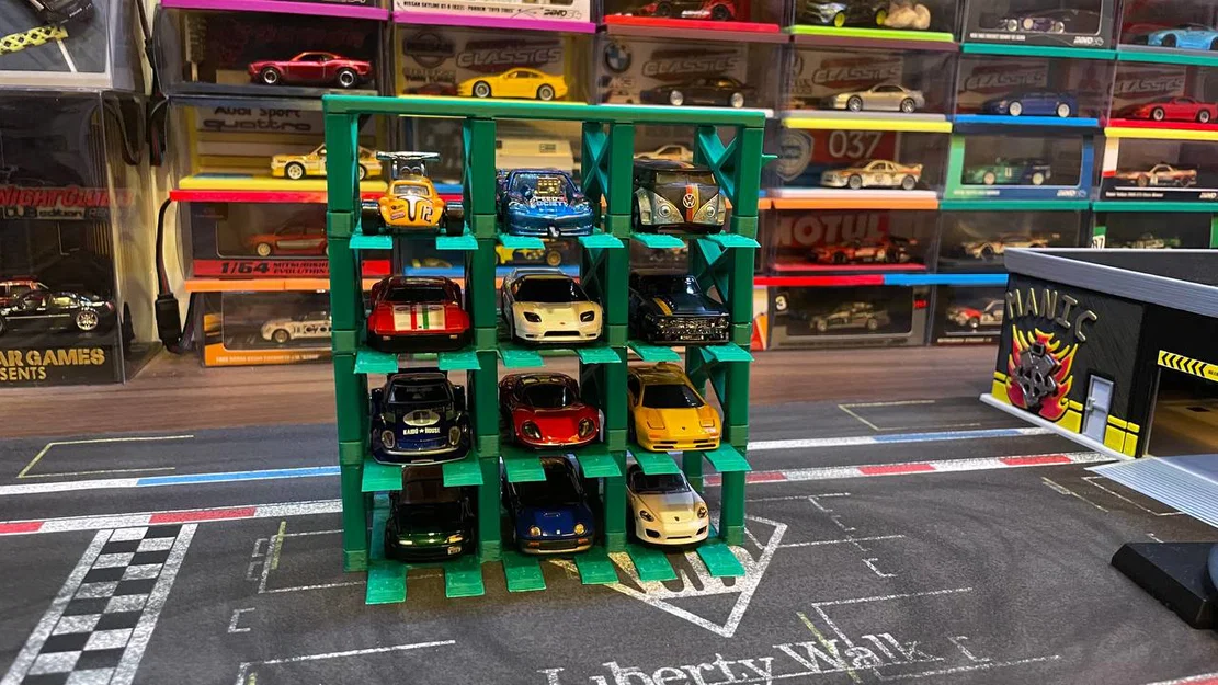 Bệ Nâng Xe cho Hot Wheels & Xe Tỷ Lệ 1/64 (Bản Mới & Cập Nhật) - Image 7