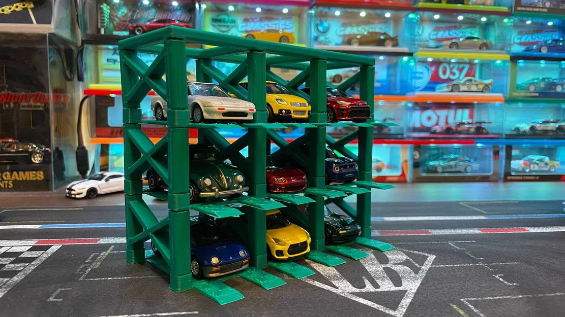 Bệ Nâng Xe cho Hot Wheels & Xe Tỷ Lệ 1/64 (Bản Mới & Cập Nhật) - Image 8