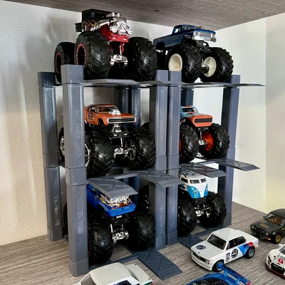 Bệ nâng xếp chồng cho Hot Wheels Monster Truck (Stackable Lift)