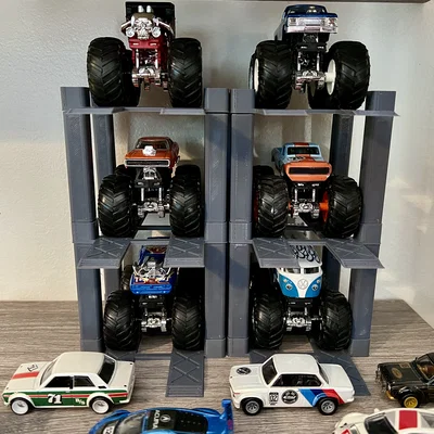 Bệ nâng xếp chồng cho Hot Wheels Monster Truck (Stackable Lift)
