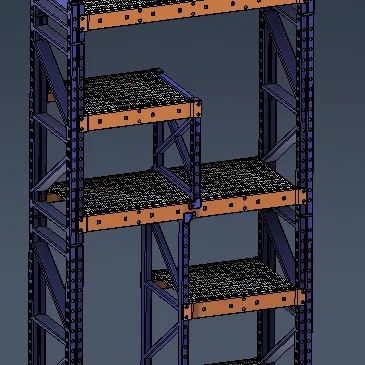 Bộ Tầng Trung Cấp (Intermediate Tier Kit) - Modular Racking System