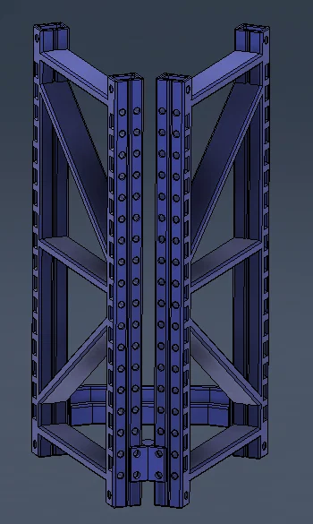 Bộ Nối 45° (Short & Long) - Hệ Kệ Modular Racking - Image 3