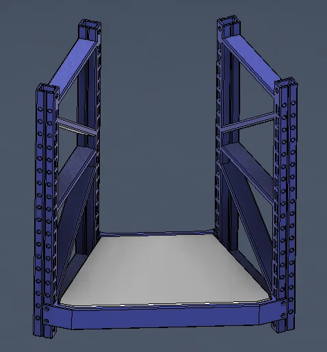 Bộ Nối 45° (Short & Long) - Hệ Kệ Modular Racking - Image 5