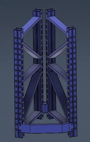 Bộ Nối 45° (Short & Long) - Hệ Kệ Modular Racking - Image 7