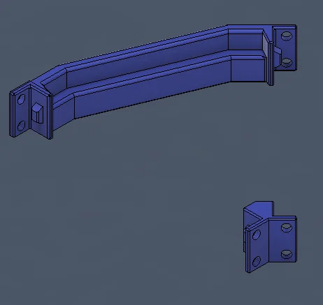 Bộ Nối 45° (Short & Long) - Hệ Kệ Modular Racking - Image 8