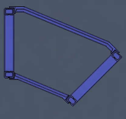Bộ Nối 45° (Short & Long) - Hệ Kệ Modular Racking - Image 10