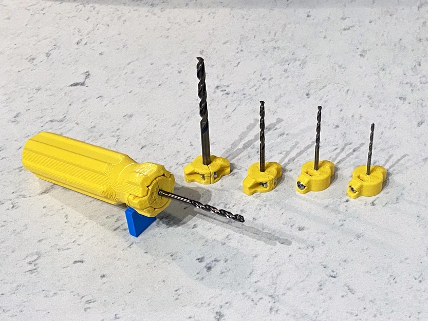 Adapter mũi khoan và tay cầm để doa lỗ cho chi tiết in 3D - Image 1