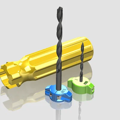 Adapter mũi khoan và tay cầm để doa lỗ cho chi tiết in 3D